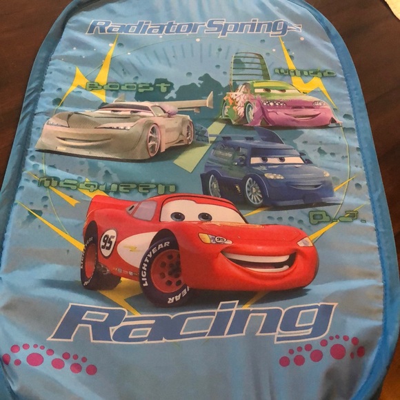 🚙 Disney Cars Radiator Springs Popup Laundry Basket, three-sides mesh & handles - Picture 5 of 10